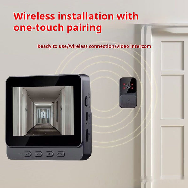 Smart Punch - free Household Wireless Camera Visual Door - Yahko Merchandise