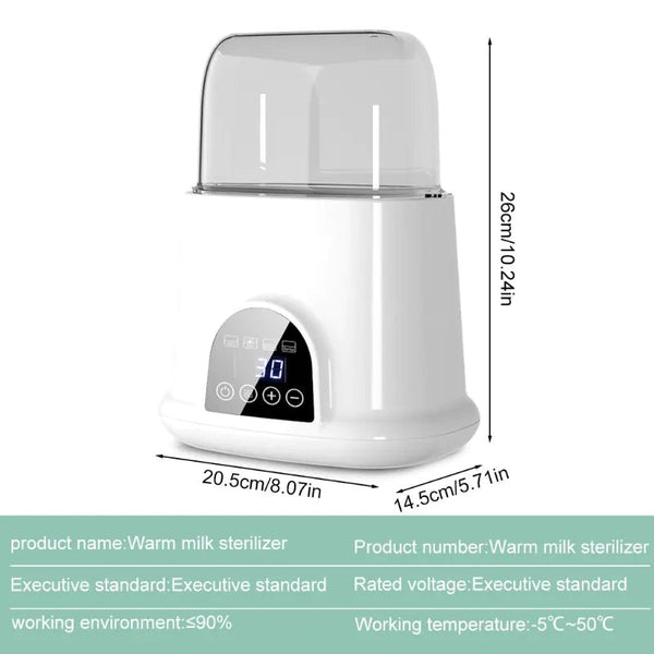 Smart Thermostat Baby Bottle Heater and Sterilizer - Yahko Merchandise