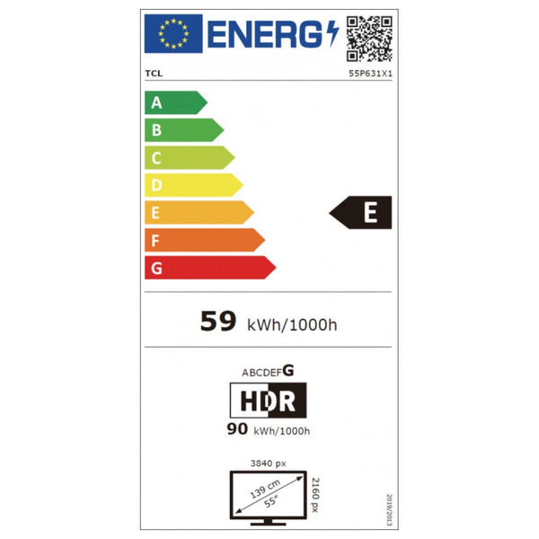 Smart TV TCL 55P631 55" 4K ULTRA HD LED WI - FI - Yahko Merchandise