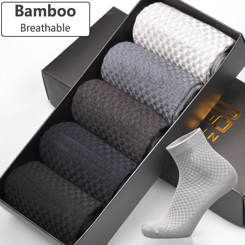 Socks men's new bamboo fiber men's socks - Yahko Merchandise