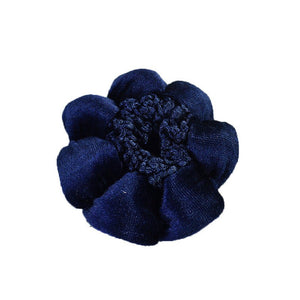 Solid Color Performance Dance Velvet Headband With Hair Mesh Bag - Yahko Merchandise