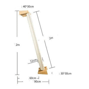 Solid Wood Large Cat Climbing Frame Cat Litter Cat Tree One Cat Shelf - Yahko Merchandise