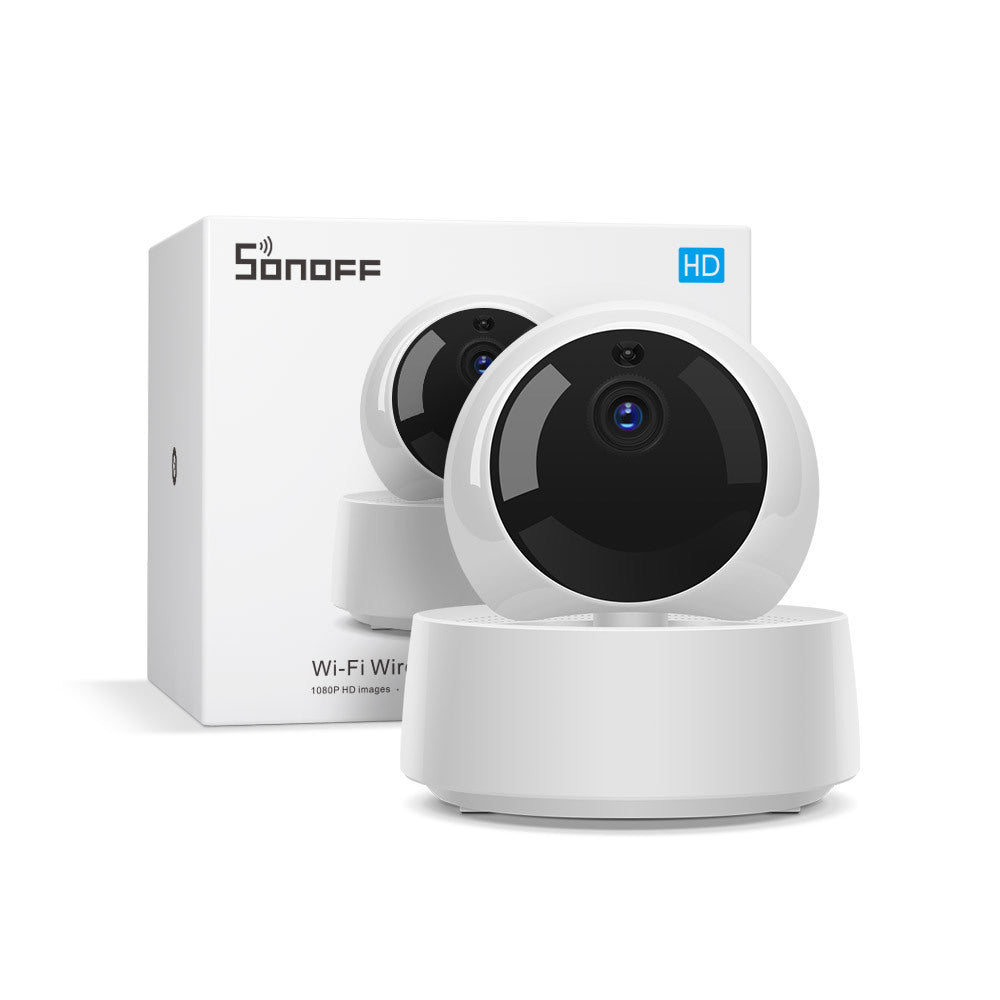 Sonoff 1080P HD IP Security Camera WiFi Wireless APP Controled GK - 200MP2 - B Motion Detective 360 Viewing Activity Alert Camera - Yahko Merchandise