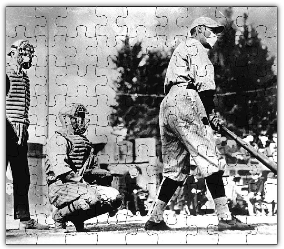 Spanish Flu Baseball Puzzle 6801 - Yahko Merchandise