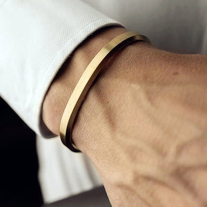 Stainless Steel Bracelet Cuff Bracelets Jewelry Men - Yahko Merchandise
