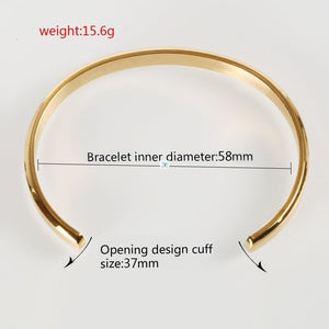 Stainless Steel Bracelet Cuff Bracelets Jewelry Men - Yahko Merchandise