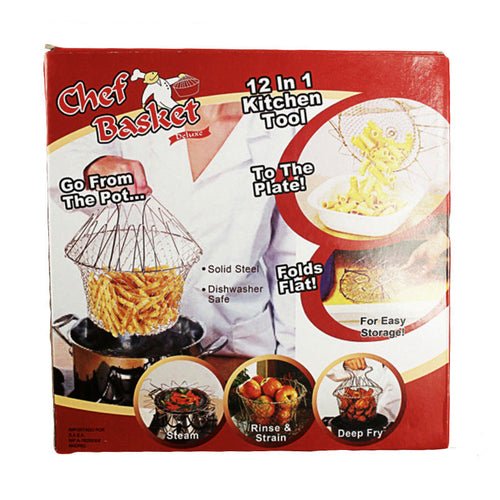 Stainless Steel Deep - fried Large Noodle Kitchen French Fries Tools - Yahko Merchandise