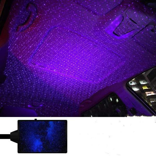 Star Light Projector Party Lights USB LED Light Interior Lighting LED Interior Car Lights Starry Sky Galaxy Night Lights - Yahko Merchandise