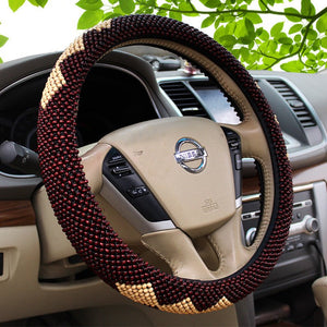 Steering Wheel Cover Breathable Personality New Handle Cover Interior Accessories Jewelry - Yahko Merchandise