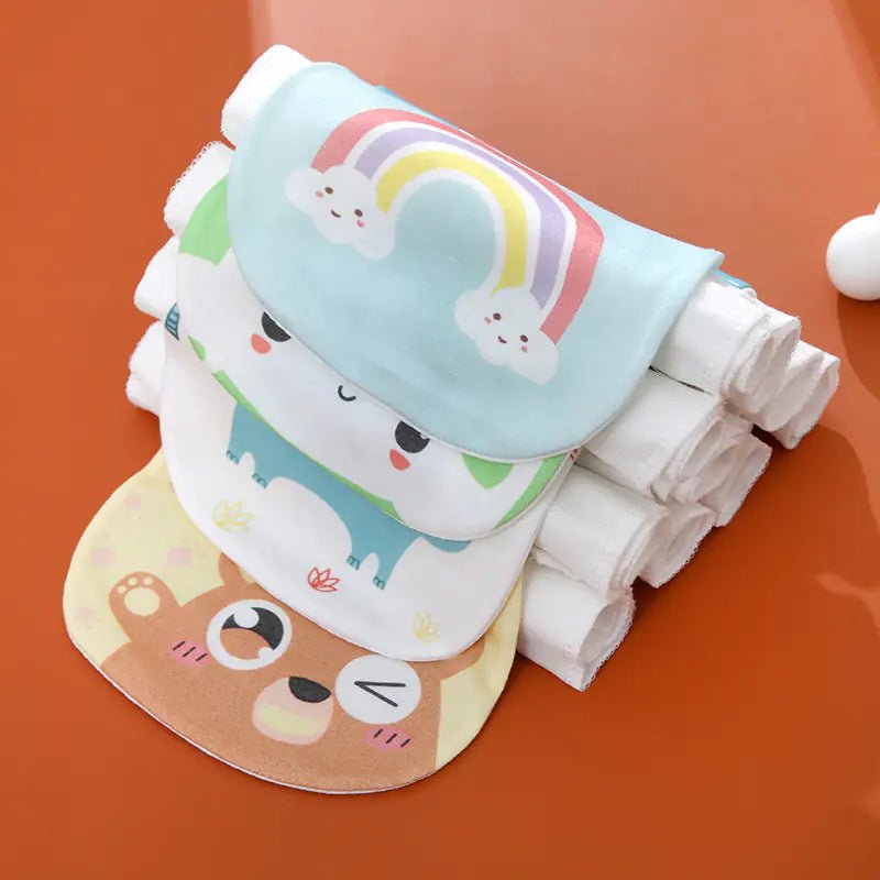 Summer Baby Sweat Absorbent Cotton Towel for Infants - Yahko Merchandise