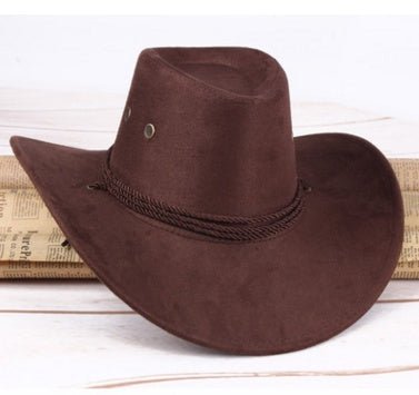 Summer men's sun hat, western cowboy hat, riding hat, camping, outdoor hat, hat, hat. - Yahko Merchandise