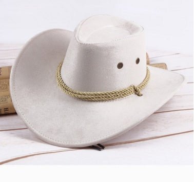 Summer men's sun hat, western cowboy hat, riding hat, camping, outdoor hat, hat, hat. - Yahko Merchandise