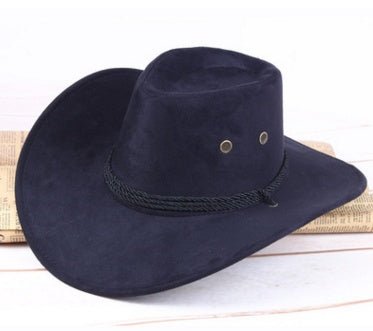 Summer men's sun hat, western cowboy hat, riding hat, camping, outdoor hat, hat, hat. - Yahko Merchandise