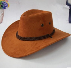 Summer men's sun hat, western cowboy hat, riding hat, camping, outdoor hat, hat, hat. - Yahko Merchandise
