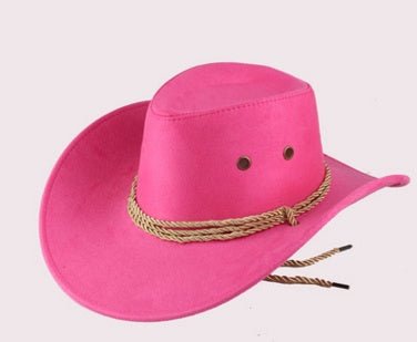 Summer men's sun hat, western cowboy hat, riding hat, camping, outdoor hat, hat, hat. - Yahko Merchandise