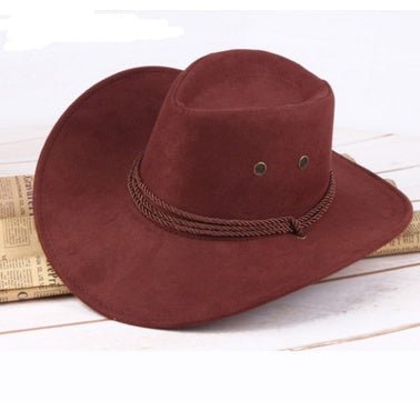 Summer men's sun hat, western cowboy hat, riding hat, camping, outdoor hat, hat, hat. - Yahko Merchandise