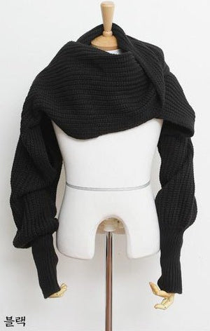 Sweater Scarf Cashmere Ladies Girl Woman Clothing Casual Wear - Yahko Merchandise