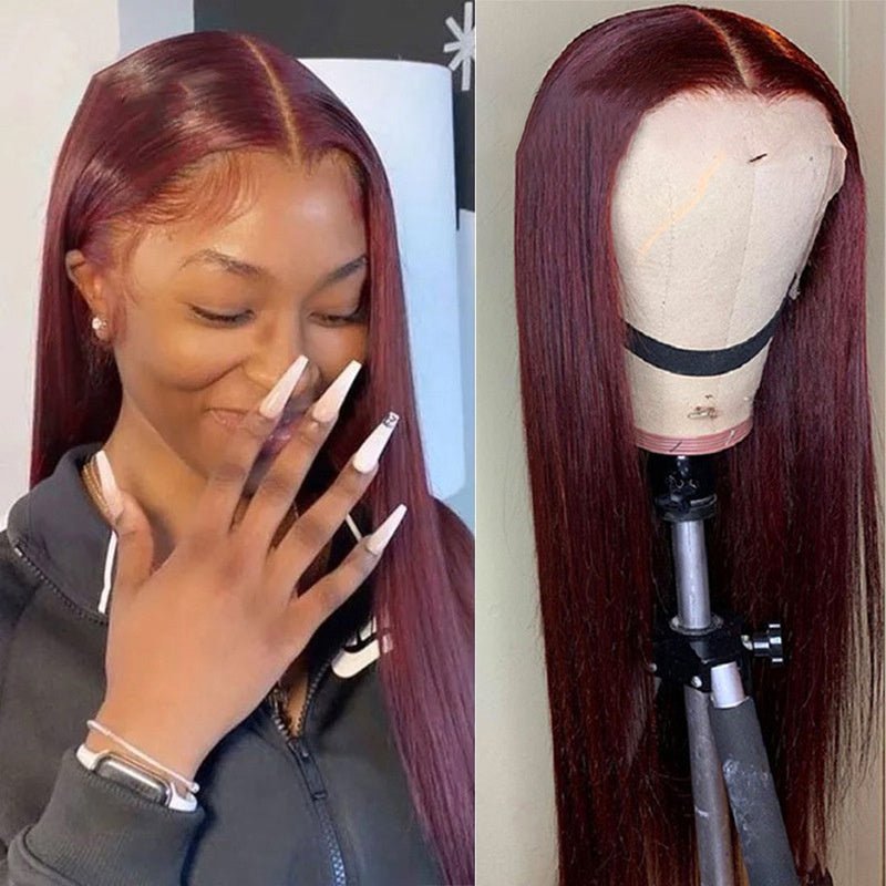 T - part Lace Frontal Wigs Real Hairstyle Headgear - Yahko Merchandise