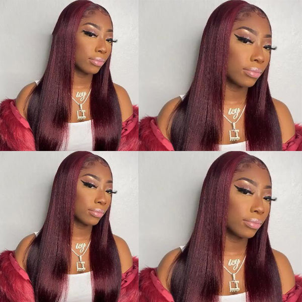 T - part Lace Frontal Wigs Real Hairstyle Headgear - Yahko Merchandise