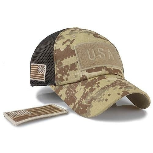 Tactical Camouflage Baseball Caps Men Summer Mesh Military Army Caps - Yahko Merchandise