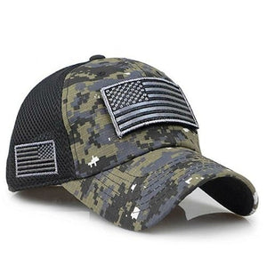 Tactical Camouflage Baseball Caps Men Summer Mesh Military Army Caps - Yahko Merchandise