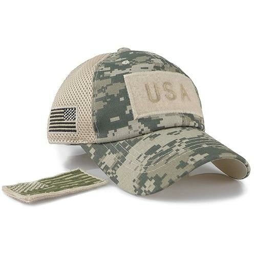 Tactical Camouflage Baseball Caps Men Summer Mesh Military Army Caps - Yahko Merchandise