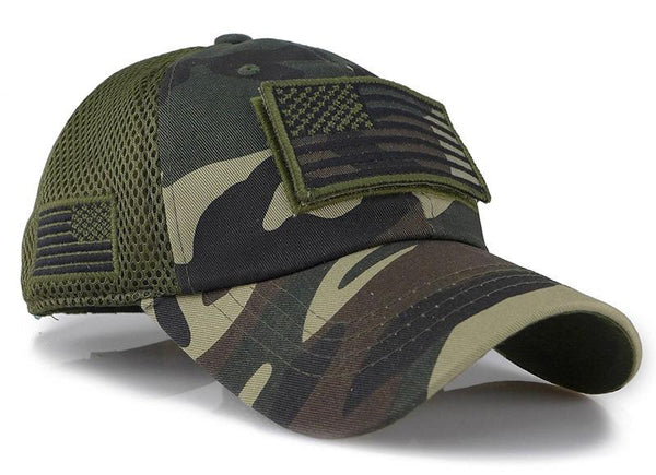 Tactical Camouflage Baseball Caps Men Summer Mesh Military Army Caps - Yahko Merchandise