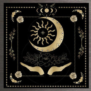 Tarot Tablecloth Board Game Decorative Cloth Have Your Power Mandala - Yahko Merchandise