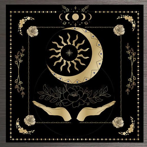 Tarot Tablecloth Board Game Decorative Cloth Have Your Power Mandala - Yahko Merchandise