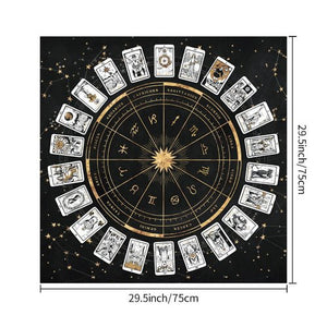 Tarot Tablecloth Board Game Decorative Cloth Have Your Power Mandala - Yahko Merchandise