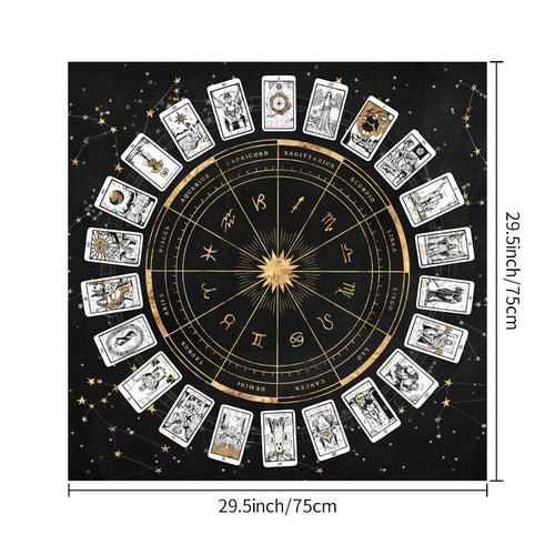 Tarot Tablecloth Board Game Decorative Cloth Have Your Power Mandala - Yahko Merchandise