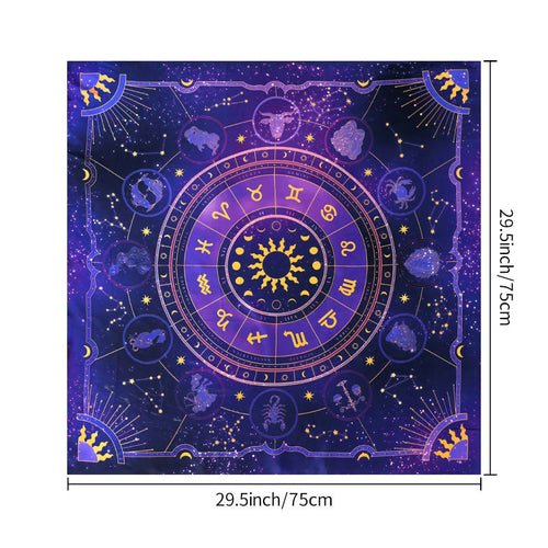Tarot Tablecloth Board Game Decorative Cloth Have Your Power Mandala - Yahko Merchandise