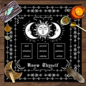 Tarot Tablecloth Board Game Decorative Cloth Have Your Power Mandala - Yahko Merchandise
