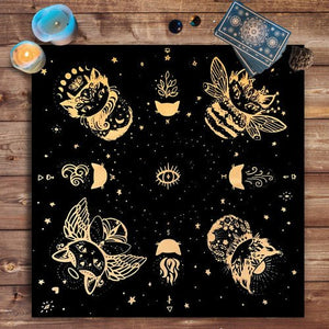 Tarot Tablecloth Board Game Decorative Cloth Have Your Power Mandala - Yahko Merchandise