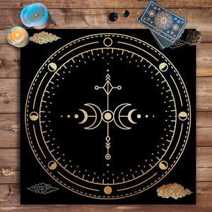 Tarot Tablecloth Board Game Decorative Cloth Have Your Power Mandala - Yahko Merchandise