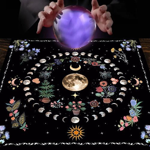 Tarot Tablecloth Board Game Decorative Cloth Have Your Power Mandala - Yahko Merchandise