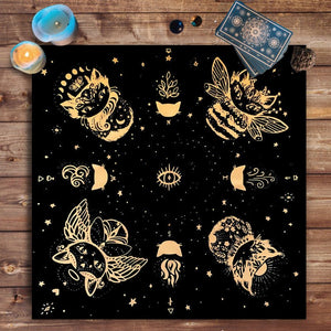 Tarot Tablecloth Board Game Decorative Cloth Have Your Power Mandala - Yahko Merchandise