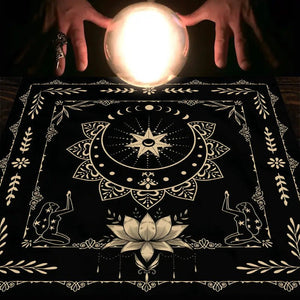 Tarot Tablecloth Board Game Decorative Cloth Have Your Power Mandala - Yahko Merchandise