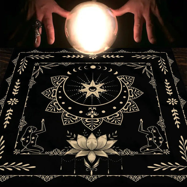 Tarot Tablecloth Board Game Decorative Cloth Have Your Power Mandala - Yahko Merchandise