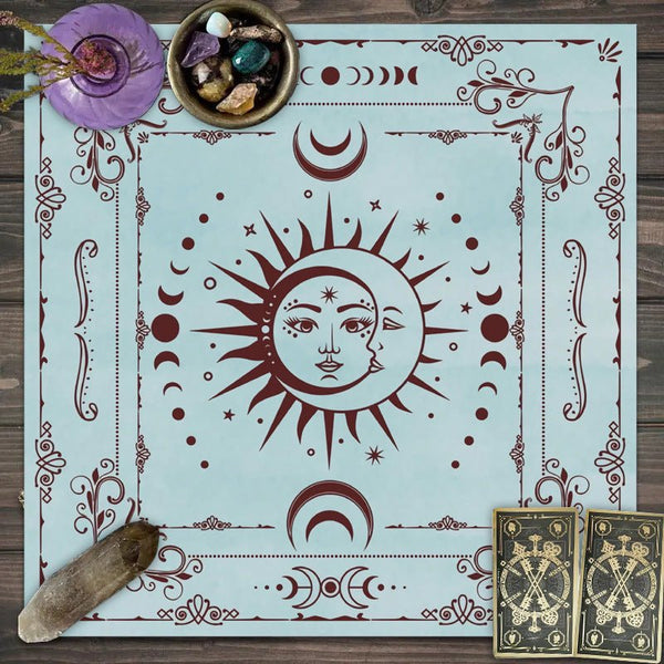 Tarot Tablecloth Board Game Decorative Cloth Have Your Power Mandala - Yahko Merchandise