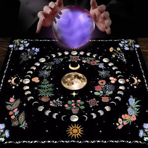 Tarot Tablecloth Board Game Decorative Cloth Have Your Power Mandala - Yahko Merchandise