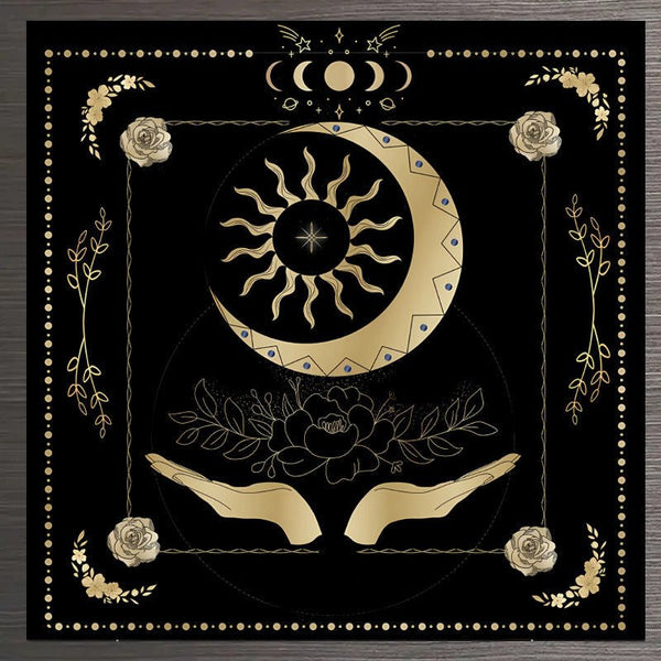 Tarot Tablecloth Board Game Decorative Cloth Have Your Power Mandala - Yahko Merchandise