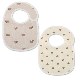 Thin Kids' Bib - Pure Cotton Waterproof Gauze Towel - Yahko Merchandise