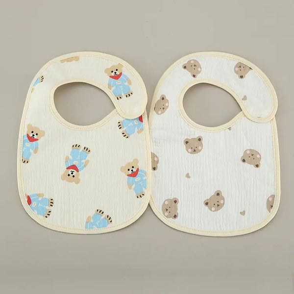 Thin Kids' Bib - Pure Cotton Waterproof Gauze Towel - Yahko Merchandise