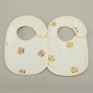 Thin Kids' Bib - Pure Cotton Waterproof Gauze Towel - Yahko Merchandise