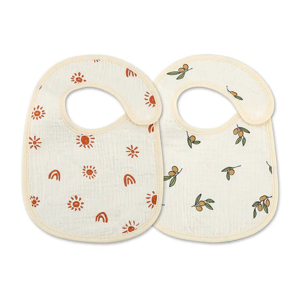 Thin Kids' Bib - Pure Cotton Waterproof Gauze Towel - Yahko Merchandise