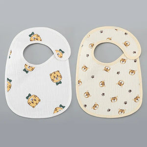 Thin Kids' Bib - Pure Cotton Waterproof Gauze Towel - Yahko Merchandise