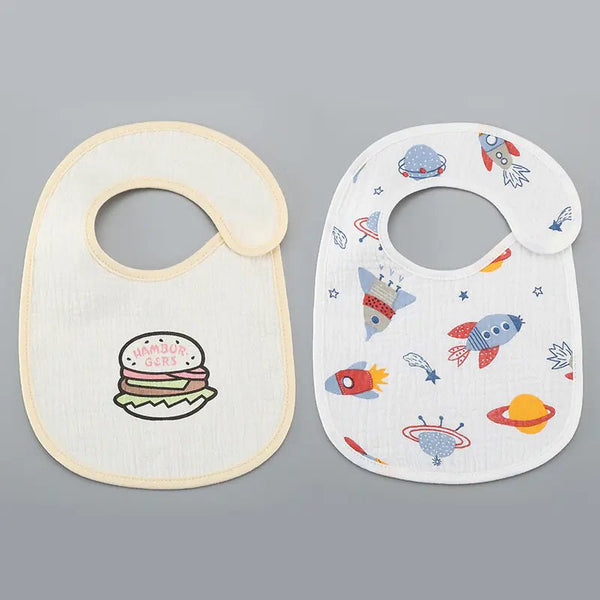 Thin Kids' Bib - Pure Cotton Waterproof Gauze Towel - Yahko Merchandise