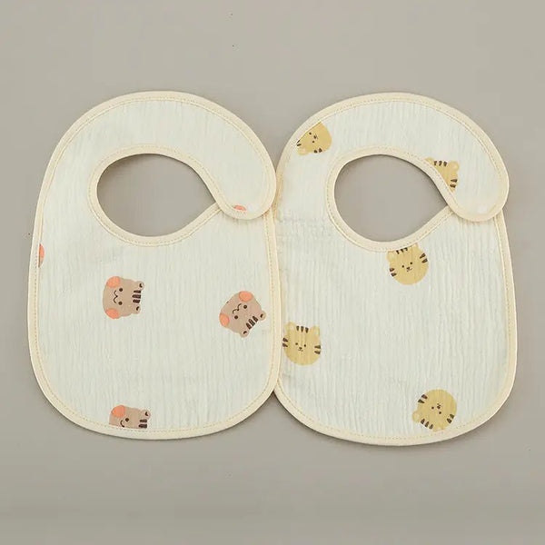 Thin Kids' Bib - Pure Cotton Waterproof Gauze Towel - Yahko Merchandise