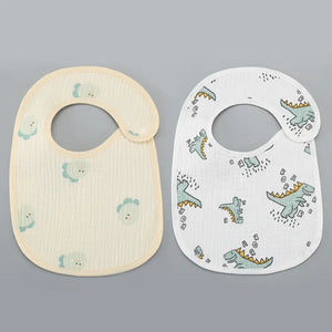 Thin Kids' Bib - Pure Cotton Waterproof Gauze Towel - Yahko Merchandise